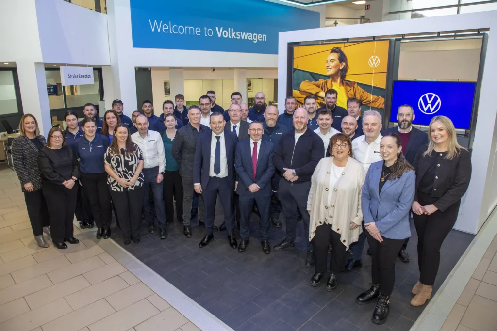 Trinity Volkswagen Wicklow Named Volkswagen Retailer of the Year 2025