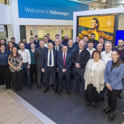 Trinity Volkswagen Wicklow Named Volkswagen Retailer of the Year 2025